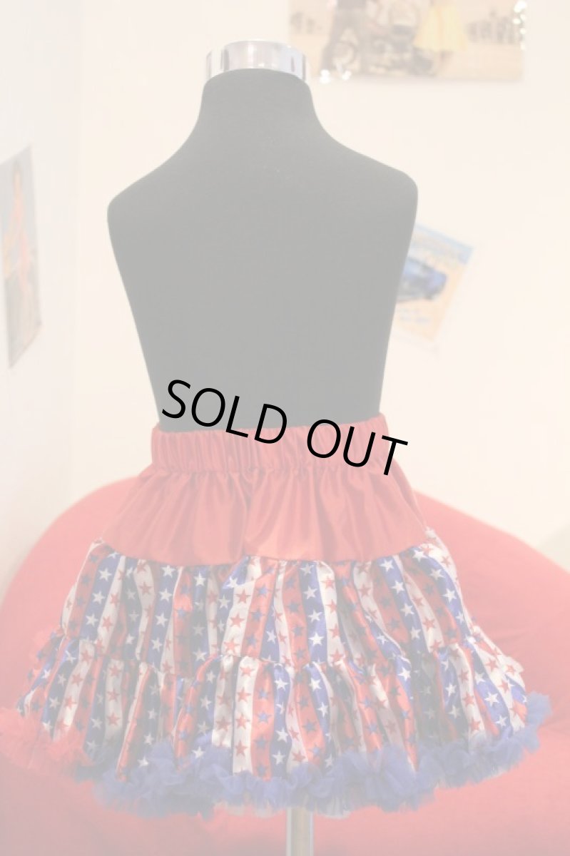 画像3: KID'Sスカートパニエ星条旗柄 (3)