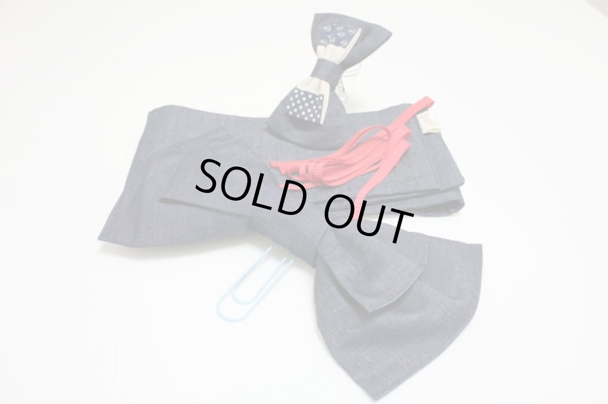 画像4: SpiceUp★Groovyオリジナル！マリン柄、帯・リボン付き！簡単浴衣　Made in Japan (4)