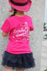 画像1: ピンナップガール KID'S Tシャツ　K-01Pピンク 120サイズのみ (1)