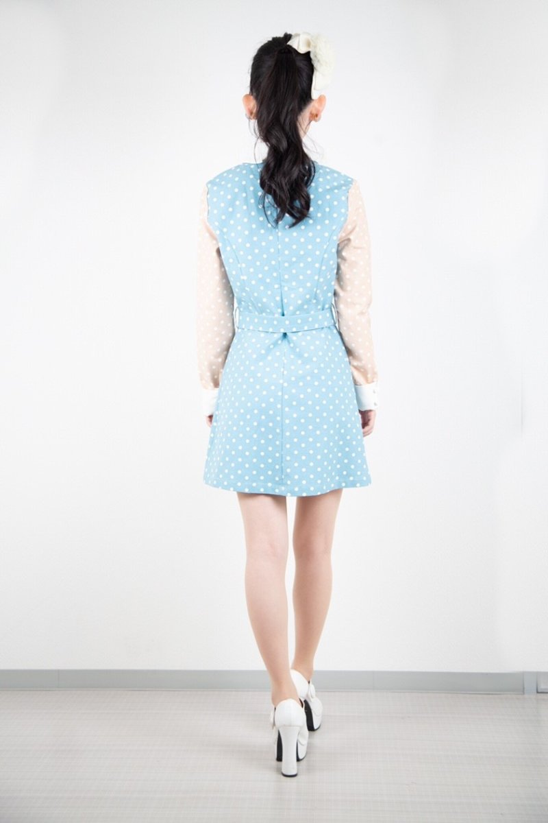 画像2: ピンナップガールファッション！レトロワンピースシリーズ(3)　Mサイズのみ　 (2)