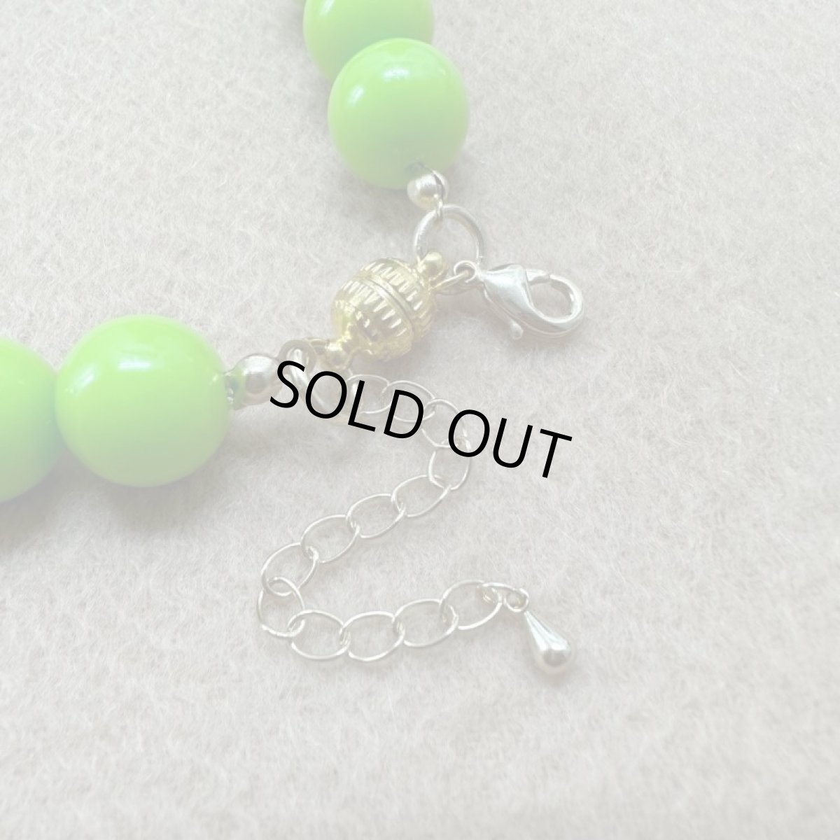 画像5: SpiceUp★Groovy オリジナルネックレス☆ライムグリーン☆50年代ファッション♪ (5)