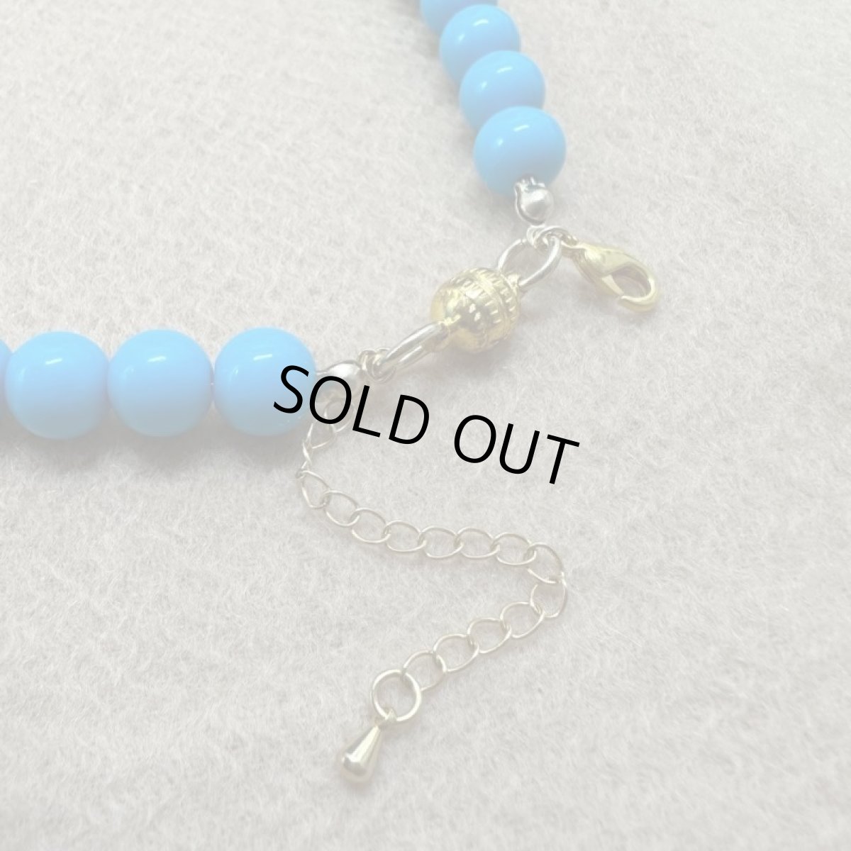 画像5: SpiceUp★Groovy オリジナルネックレス☆スカイブルー☆50年代ファッション♪ (5)