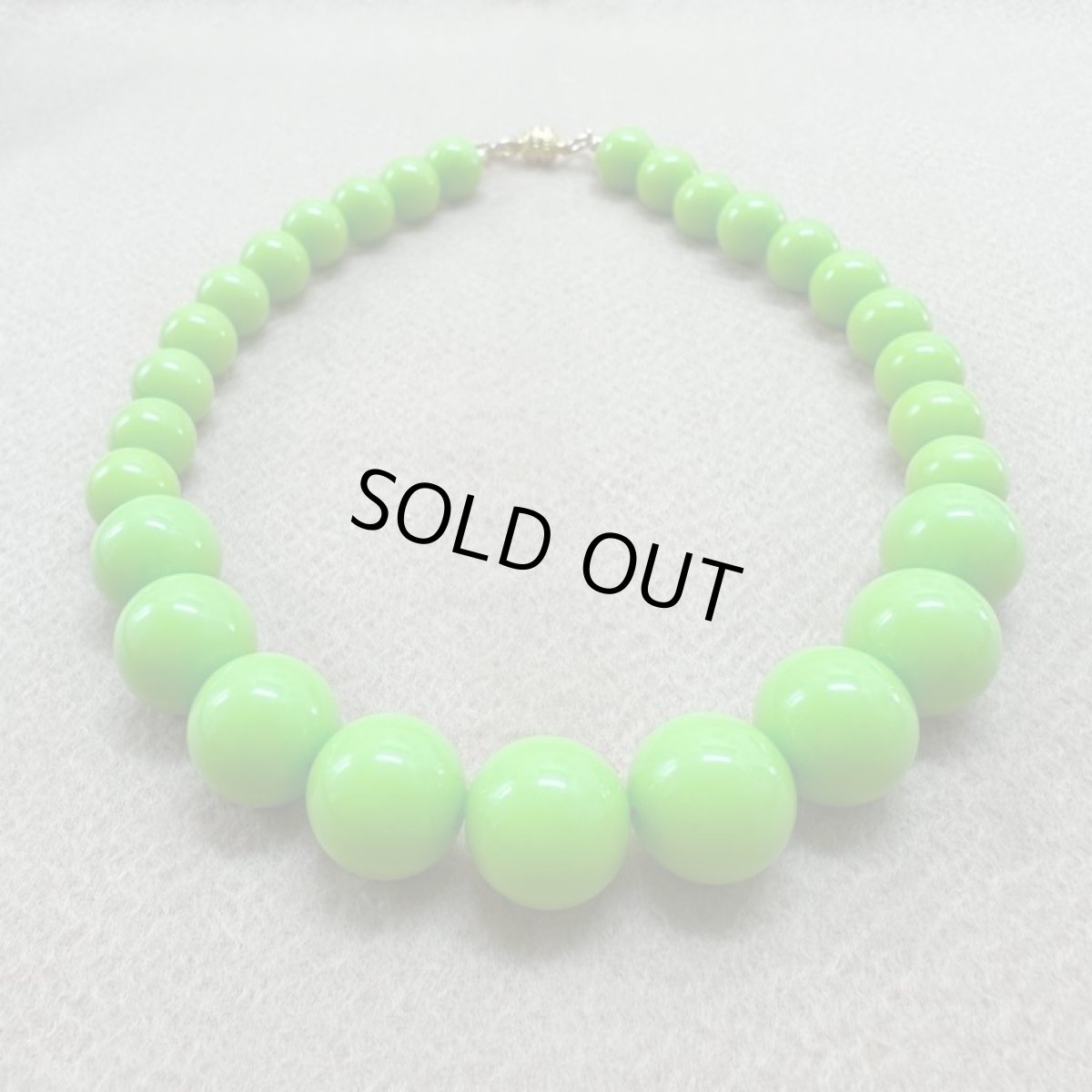 画像3: SpiceUp★Groovy オリジナルネックレス☆ライムグリーン☆50年代ファッション♪ (3)