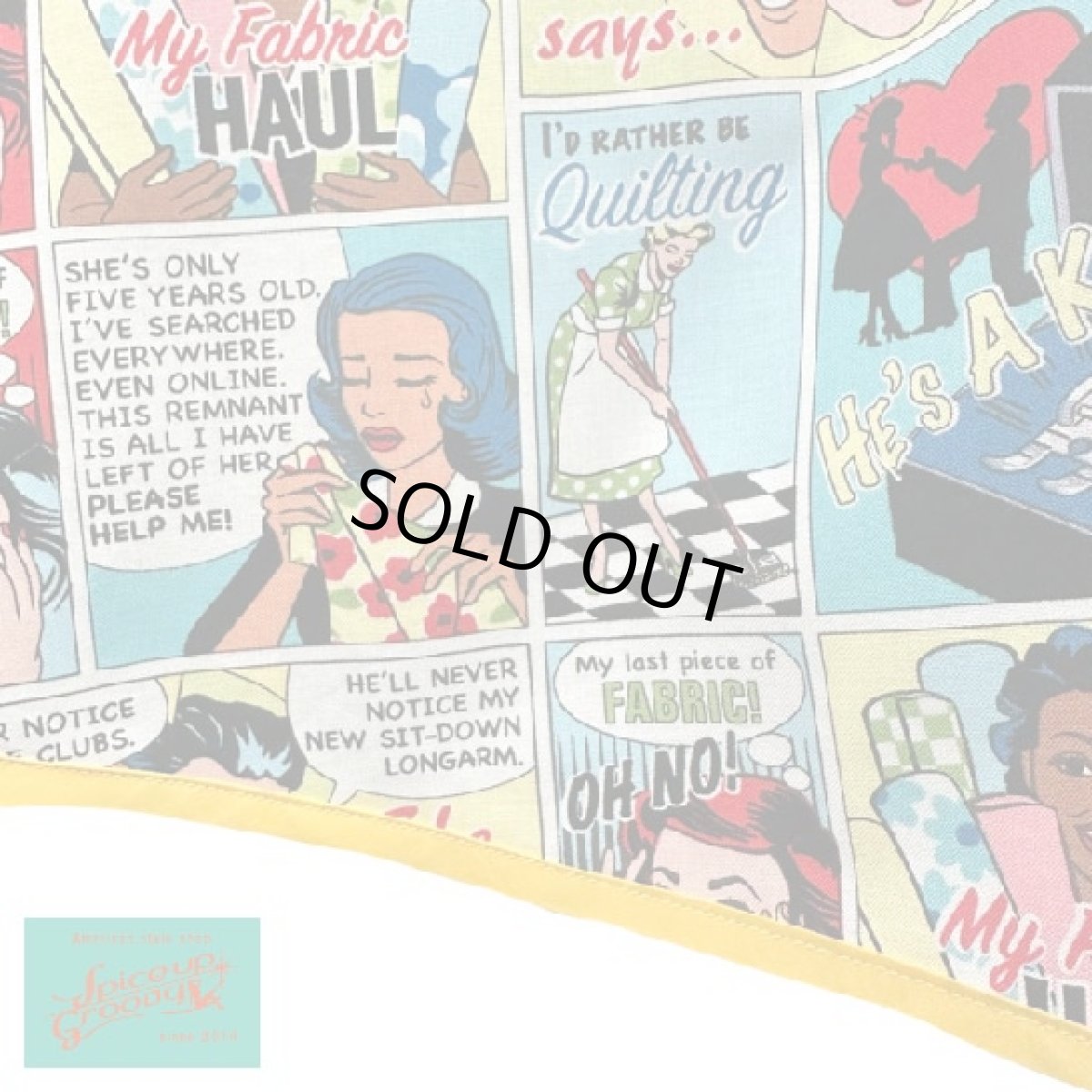 画像5: SpiceUp★Groovy×mut_s2コラボ！アメコミ柄サーキュラースカート☆共布ヘアリボン付き！イエロー　全３色 (5)