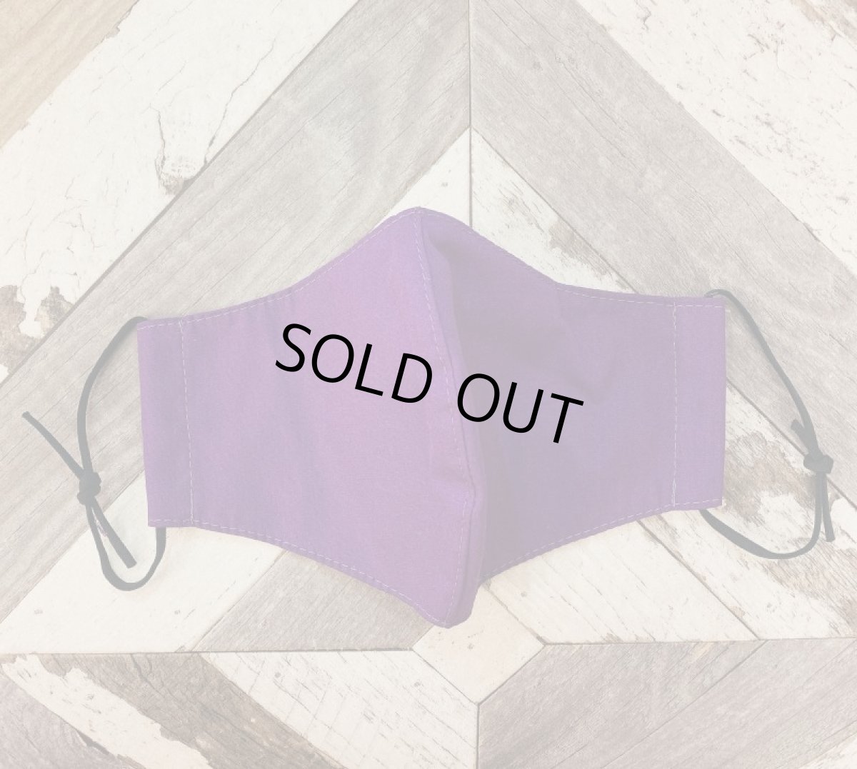 画像5: SpiceUp★Groovy黒×紫のお花柄サーキュラーワンピース！共布マスク付き♪ (5)