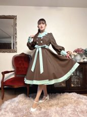 画像14: 【SpiceUp★Groovy】サーキュラー型コート【チョコミント（L）】 (14)