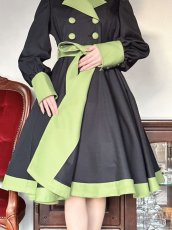 画像5: 【SpiceUp★Groovy】サーキュラー型コート【フォレストブラック（M）】 (5)