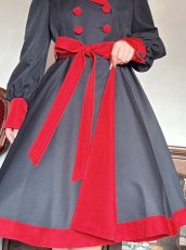 画像4: 【SpiceUp★Groovy】サーキュラー型コート【クイーンブラック（L）】 (4)