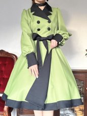 画像4: 【SpiceUp★Groovy】サーキュラー型コート【スプラウトグリーン（L）】 (4)