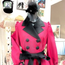 画像9: 【SpiceUp★Groovy】サーキュラー型コート【スプラッシュピンク（M）】 (9)