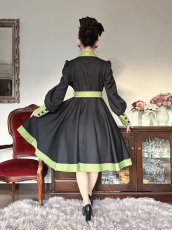 画像3: 【SpiceUp★Groovy】サーキュラー型コート【フォレストブラック（M）】 (3)