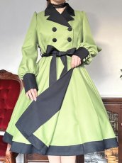 画像5: 【SpiceUp★Groovy】サーキュラー型コート【スプラウトグリーン（L）】 (5)