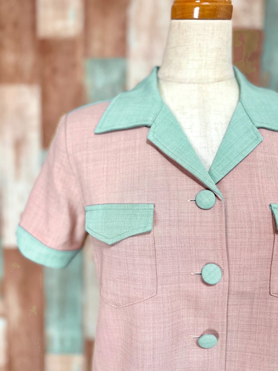 画像3: 【SpiceUp✶Groovy】レディースボーリングシャツ　マイクトリオ　レトロピンク (3)