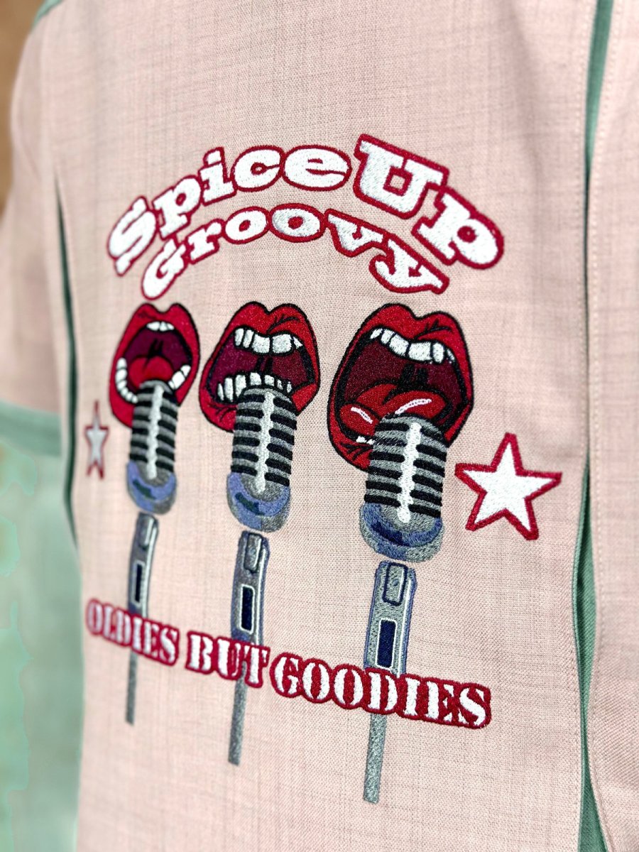 画像9: 【SpiceUp✶Groovy】レディースボーリングシャツ　マイクトリオ　レトロピンク (9)